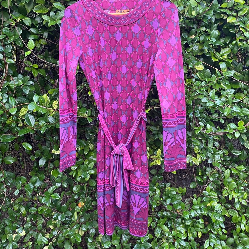 Tory Burch Silk Belted Dress